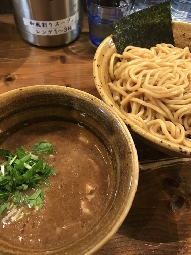 「ベジポタつけ麺¥800」@ベジポタつけ麺 えん寺の写真
