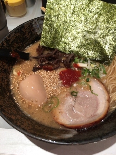 「博多悟空ラーメン・赤」@九州博多らーめん麺屋 悟空 立川店の写真