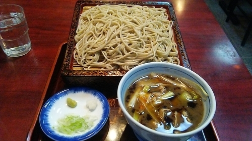 「肉なんせいろ 980円」@日本ばし長寿庵の写真