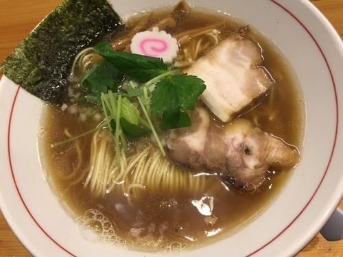 「本日のバリ煮干しそば」@蕾 煮干 分家の写真