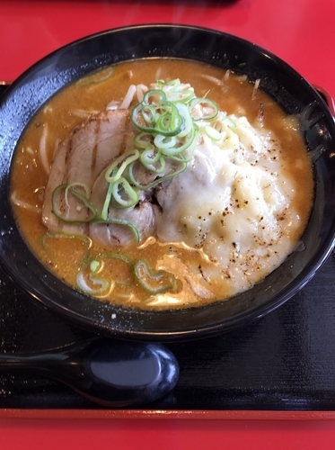 「百年炙りチーズ味噌ラーメン」@百年味噌ラーメン マルキン本舗 高崎店の写真
