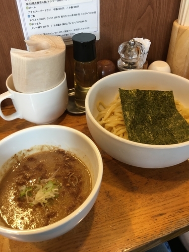 「濃厚ニボつけ麺780円」@煮干しそば 虎愼の写真
