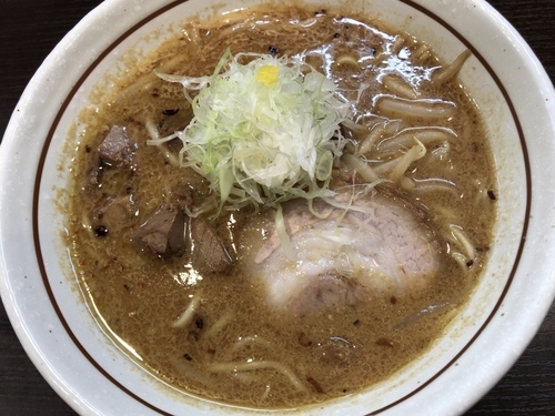 「みそらーめん」@らーめん颯人の写真