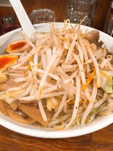 「野菜らーめん」@泉岳寺 らーめん徳の写真