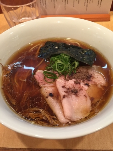 「醤油そば」@Japanese Soba Noodles 蔦の写真
