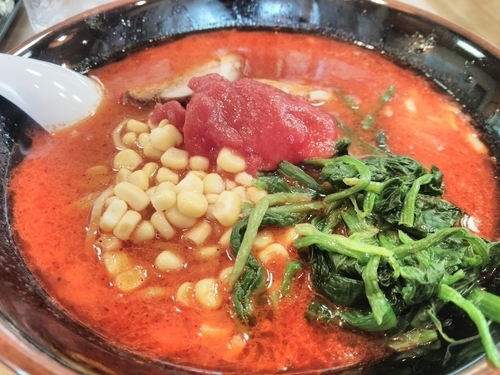 「チリトマト麺」@らーめん花楽 東豊田店の写真