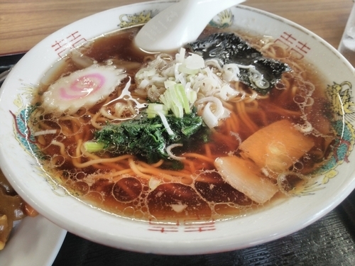 「ラーメンカレーセット」@あさひや食堂の写真