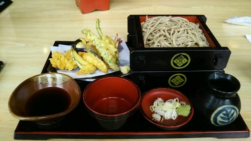 「天せいろ（税込み１３５０円）」@純手打ちそば きむらの写真