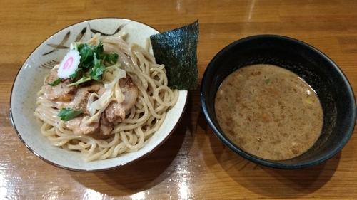 「濃厚魚介つけ麺」@馳走麺 狸穴の写真