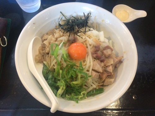 「なおやのまぜそば」@陽東豚骨 YOTONの写真