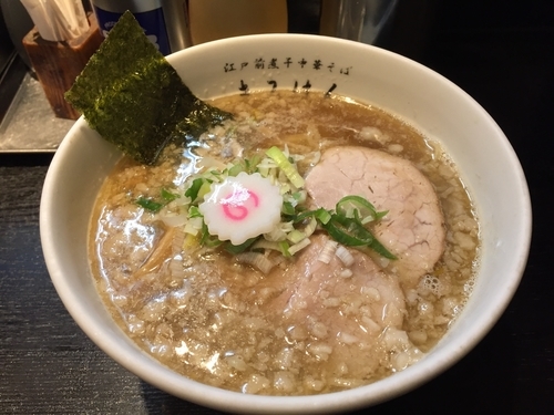 「江戸前煮干中華そば（塩）」@江戸前煮干中華そば きみはん 五反田店の写真