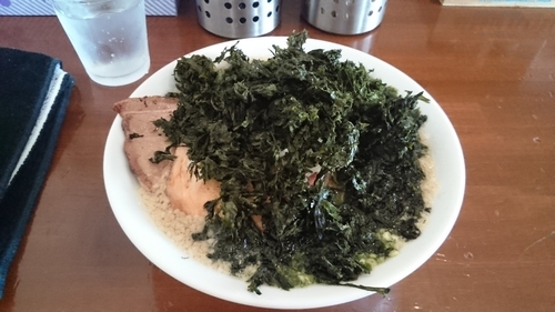 「背油煮干し醤油+岩のり(￥200)」@ジュンタの写真