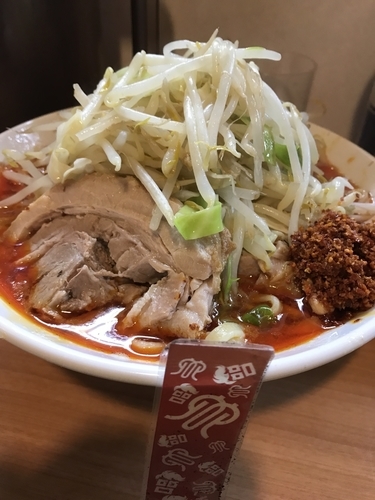 「辛麺  麺少なめ」@豚星。の写真