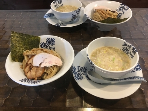 「龍介つけそば+特級トッピング」@特級鶏蕎麦 龍介の写真