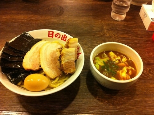 「特製 つけ麺」@日の出らーめん 横浜桜木町本店の写真