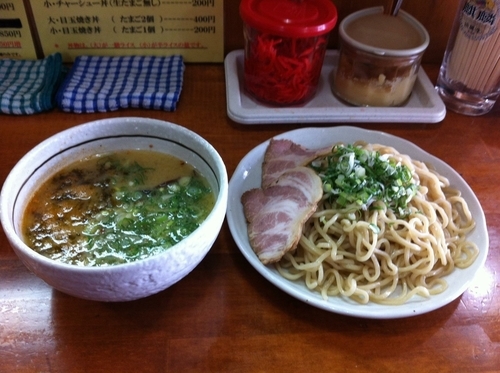 「高菜 つけ麺」@ばってんの写真