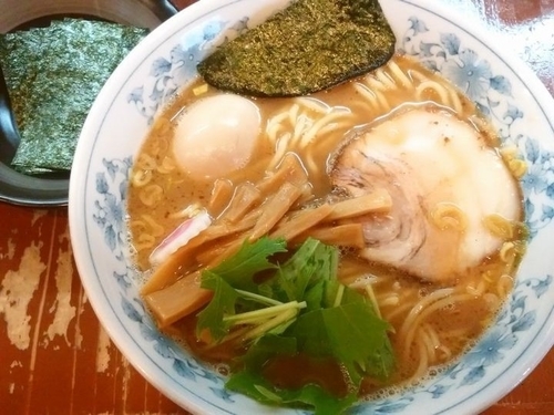 「ラーメン＋味たまご＋のり」@東池袋大勝軒 いぶきの写真