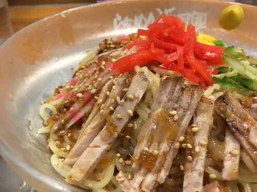 「冷やし中華そば 彩夏」@らあめん花月嵐 武蔵中原店の写真