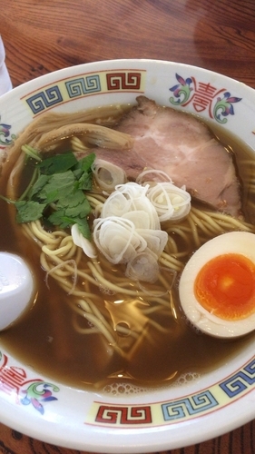 「煮干しそば 780円」@らぁめん 赤星の写真