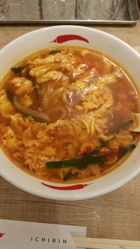 「辛麺3辛」@辛麺屋 一輪の写真