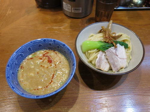 「担々つけ麺（麺大盛り）期間限定：880円」@麺や百日紅の写真