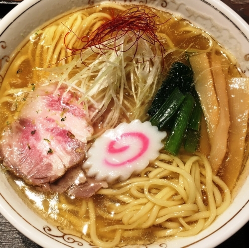 「【期間限定】塩そば」@中華そば 勝本の写真