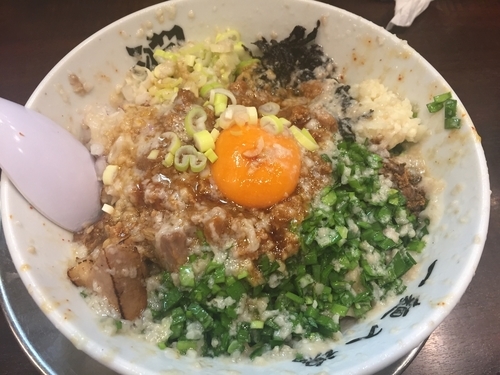 「台湾まぜそば」@らーめん潤 亀戸店の写真