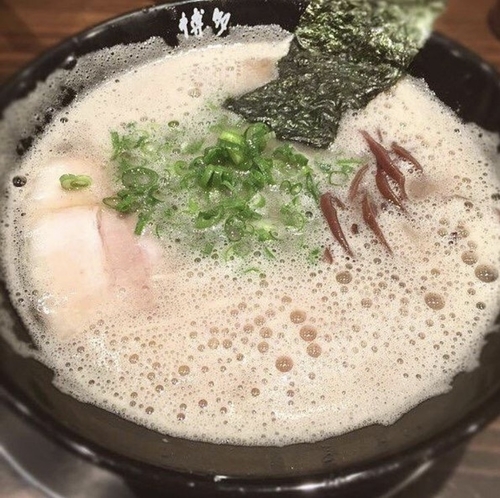 「味玉ラーメン」@博多一双 中洲店の写真