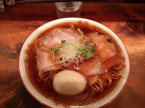 「味玉チャーシュー中華そば1080円」@中華そば しば田の写真