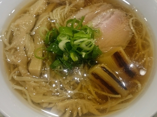 「鴨らぁめん ＋小親子丼セット」@らーめん 鴨to葱の写真