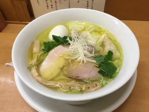 「特製塩そば」@中華そば 大井町 和渦の写真