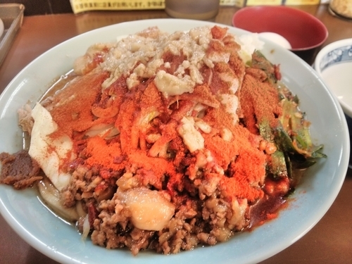 「ヒーヒー麺 1000円」@立川マシマシ秘密工場の写真