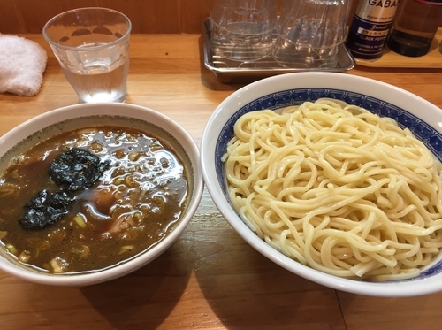 「つけ麺玉子」@自家製中華そば としおかの写真