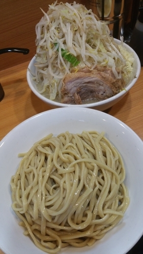 「なみのりつけ麺(限定)」@ラーメン二郎 八王子野猿街道店2の写真