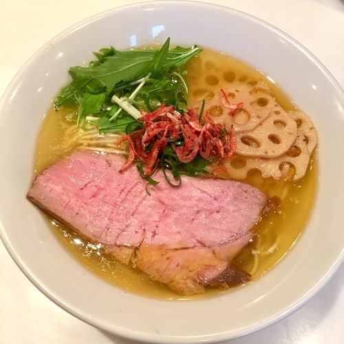 「【夜の部限定】 裏・塩そば ￥800」@麺や 彩～iro～の写真