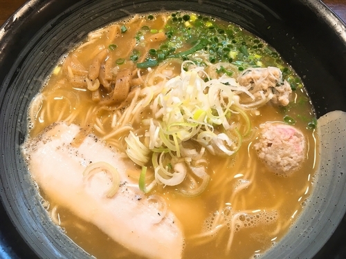 「純鶏白湯(醤油) 700円」@鶏々 TORIDORIの写真