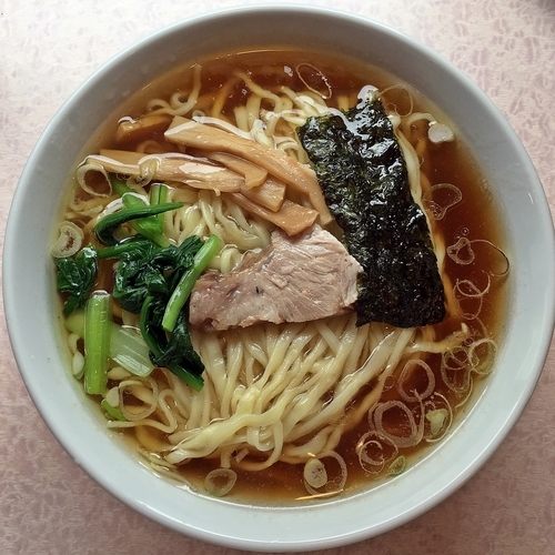 「らーめん　￥５５０」@らーめん佐高の写真