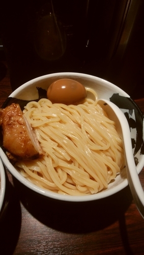 「濃厚味玉つけ麺大盛り」@麺屋武蔵 武骨の写真
