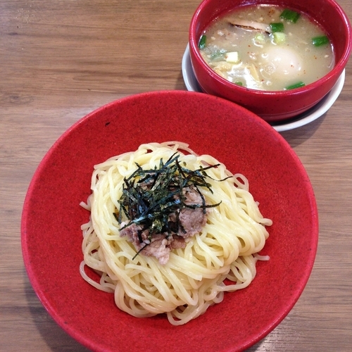 「極 白湯塩つけSOBA (ラリー無料券使用)」@麺家 Shumen Doushiの写真