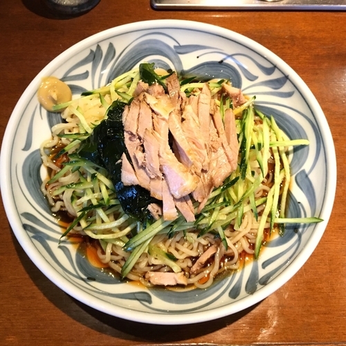 「冷し中華」@らーめん 亜寿加の写真