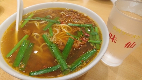 「台湾ラーメン、他」@味仙 大名古屋ビルヂング店の写真