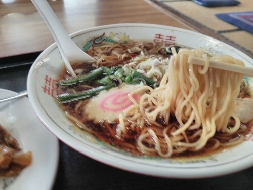 「ラーメンカレーセット」@あさひや食堂の写真