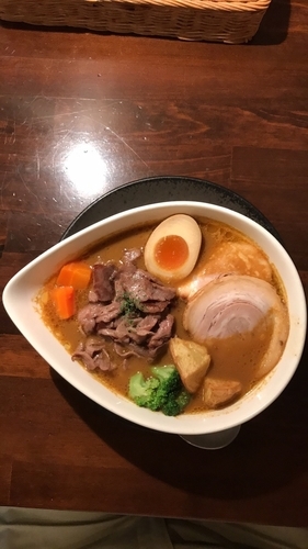 「カリ~ら~麺」@バルム食堂の写真