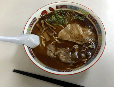 「ラーメン（しょうゆ味　750円）」@ラーメン 蜂屋 5条創業店の写真