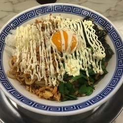 まぜそば ジャンキー 追い飯サービス ¥750