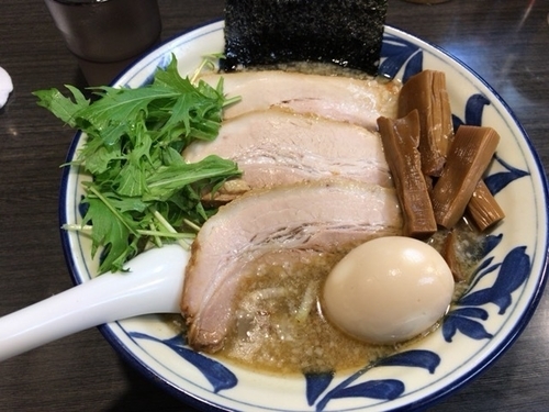 「塩ラーメン+味たま800+100円」@ラーメンつけ麺 奔放の写真