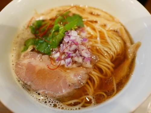 「煮干しらぁ麺 麺硬め」@麺や維新の写真