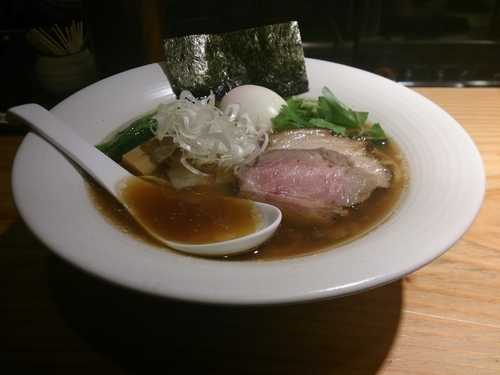 「味玉醤油そば」@麺処 篠はらの写真