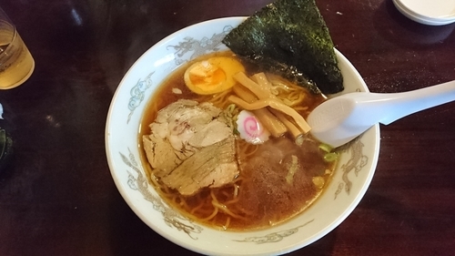 「さっぱり醤油ラーメン」@古民家 やま小屋らーめんの写真