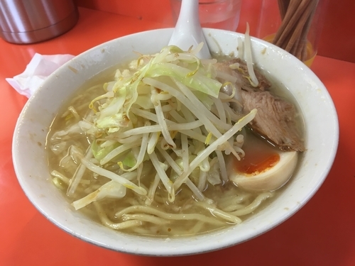 「塩らーめん(ニンニク) ¥750」@らーめん いごっそうの写真